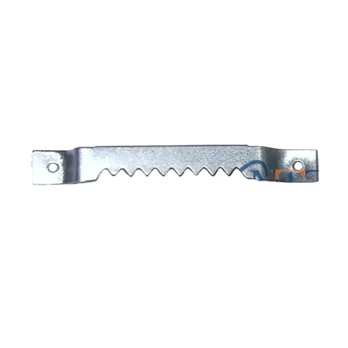 Tırtıklı Timsah Ağız Çerçeve Askı - Büyük, Çinko, 8x57mm, 1 Adet - Lisinya