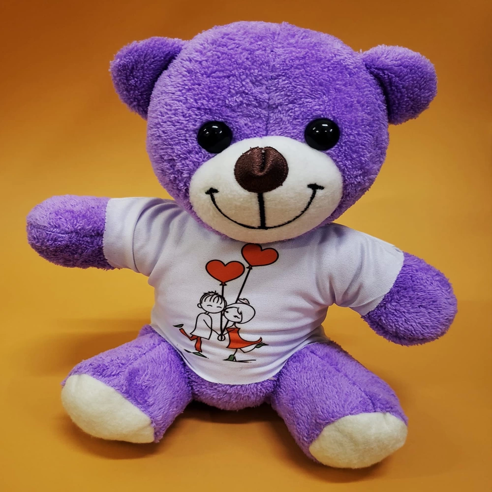 Tişörtlü Peluş Oyuncak Ayı - Lisinya