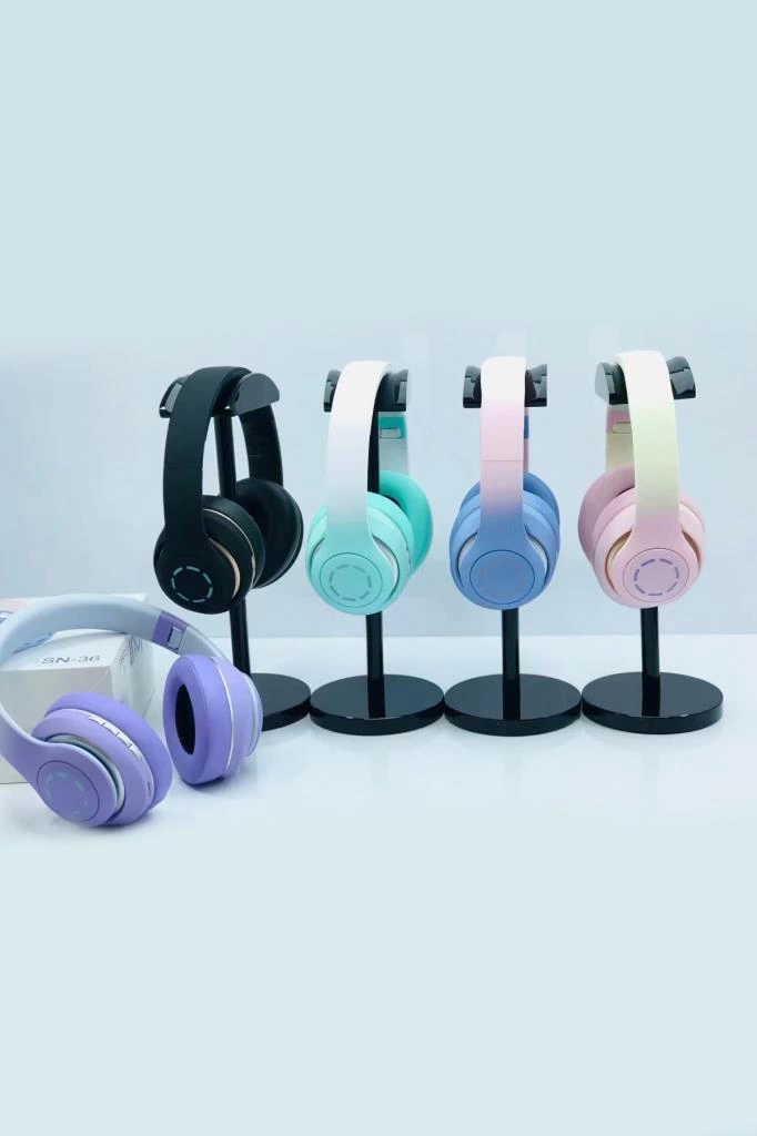 Sn-36 On-ear Kafa Üstü Kablosuz  Kulaklık Bluetooth 5.1  Blue - Lisinya