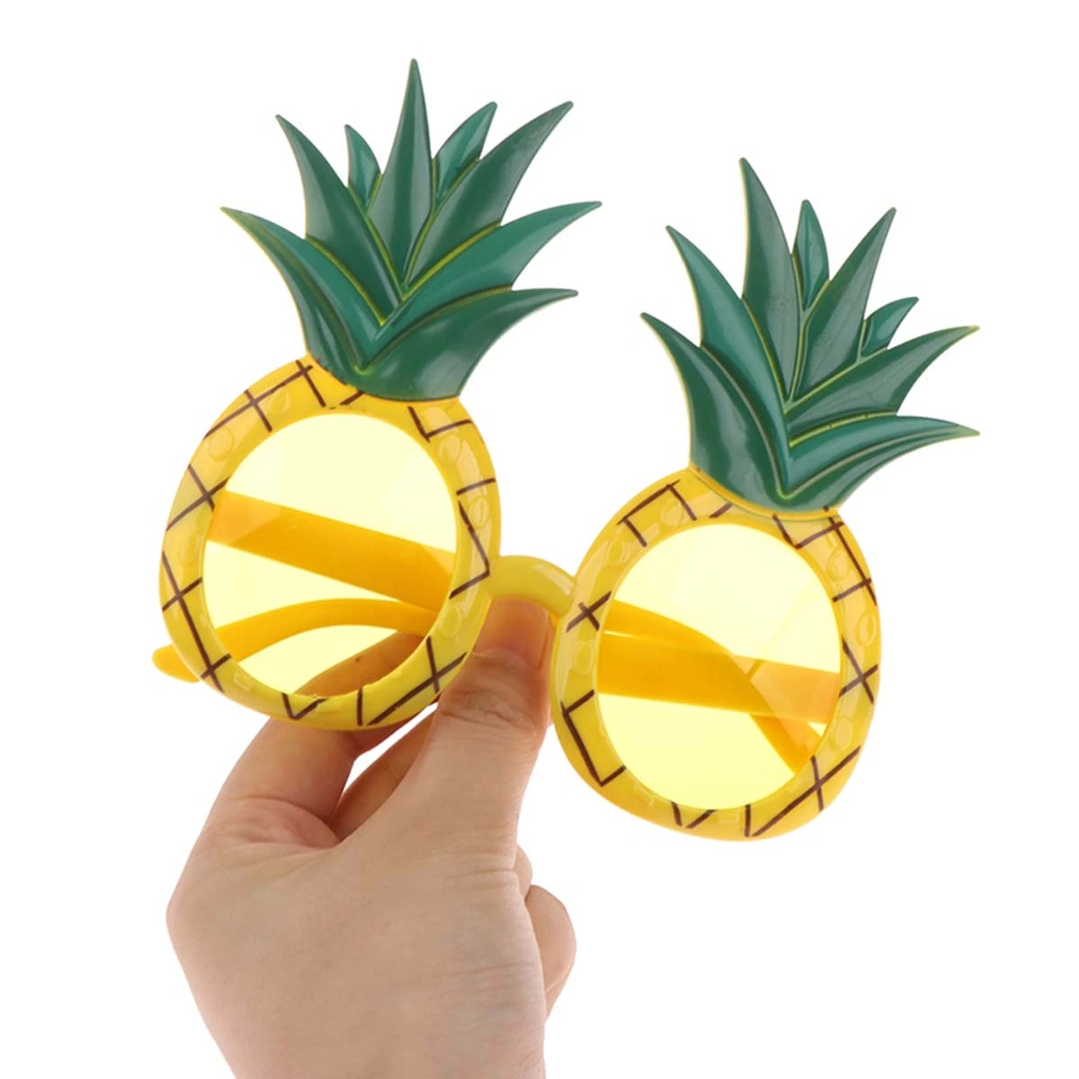 Tropikal Hawaii Ananas Şekilli Parti Gözlüğü 9.5 X 14 Cm - Lisinya