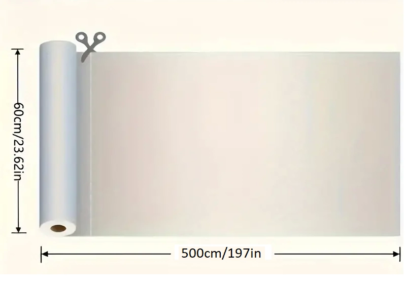 Uv Engelleyici Buzlu Cam Filmi 5 Metre X 60 Cm - Lisinya Uv Engelleyici Buzlu Cam Filmi 5 Metre X 60 Cm - Lisinya