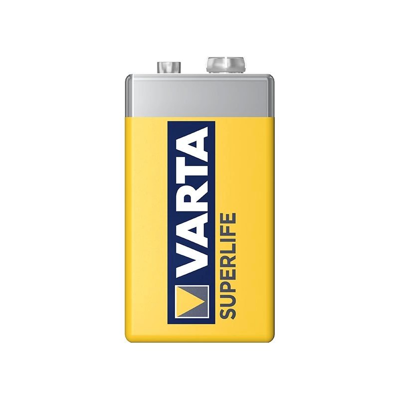 Varta Superlife Çinko 9 Volt Pil 12'li Paket - Lisinya Varta Superlife Çinko 9 Volt Pil 12'li Paket - Lisinya