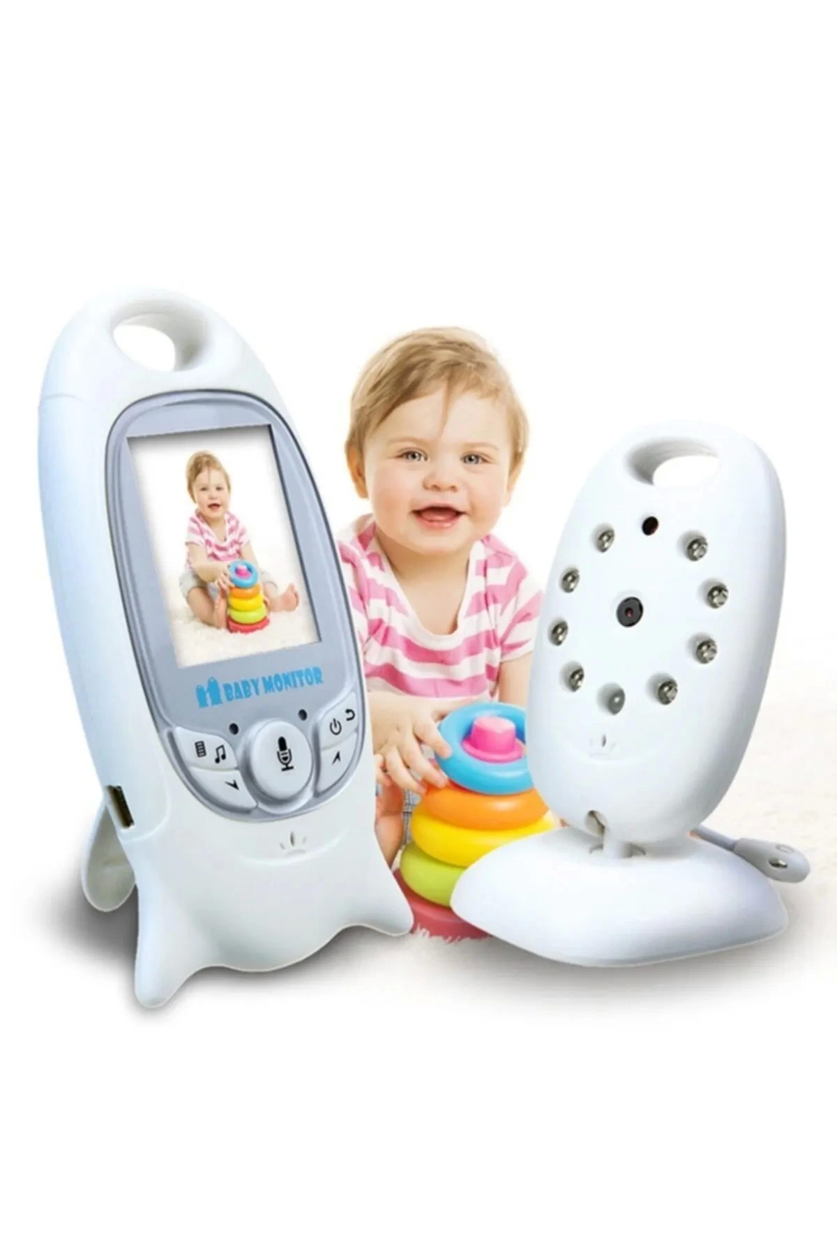 Vb-601 Kameralı Bebek Monitörü Net Görüntü Gece Görüşlü - Lisinya Vb-601 Kameralı Bebek Monitörü Net Görüntü Gece Görüşlü - Lisinya