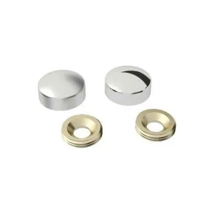 Vida Kapama Kapağı 13 Mm, Krom - 100 Adet - Lisinya