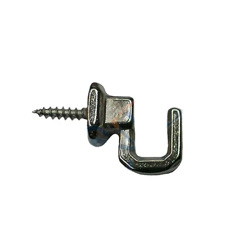 Vidalı Kanca, Askı Küçük - 15x18mm, Nikel - 100 Adet - Lisinya