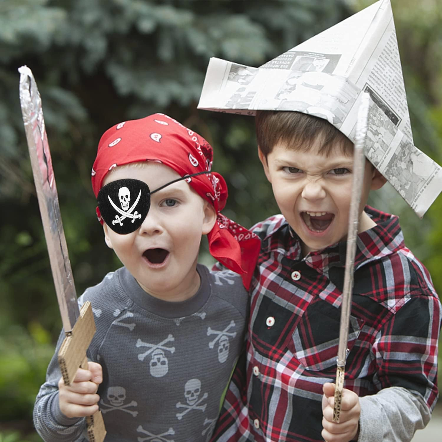 İthal Vinleks Deri Korsan Göz Bandı - Lastikli  Yumuşak - Lisinya
