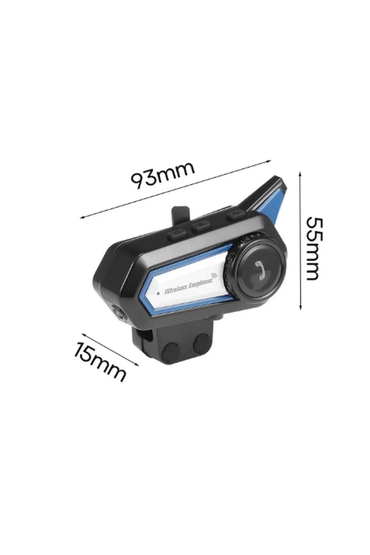 Bt31 Kask Kulaklık Bluetooth 5.0 Motosiklet Interkom Su Geçirmez Kablosuz Kulaklık - Lisinya