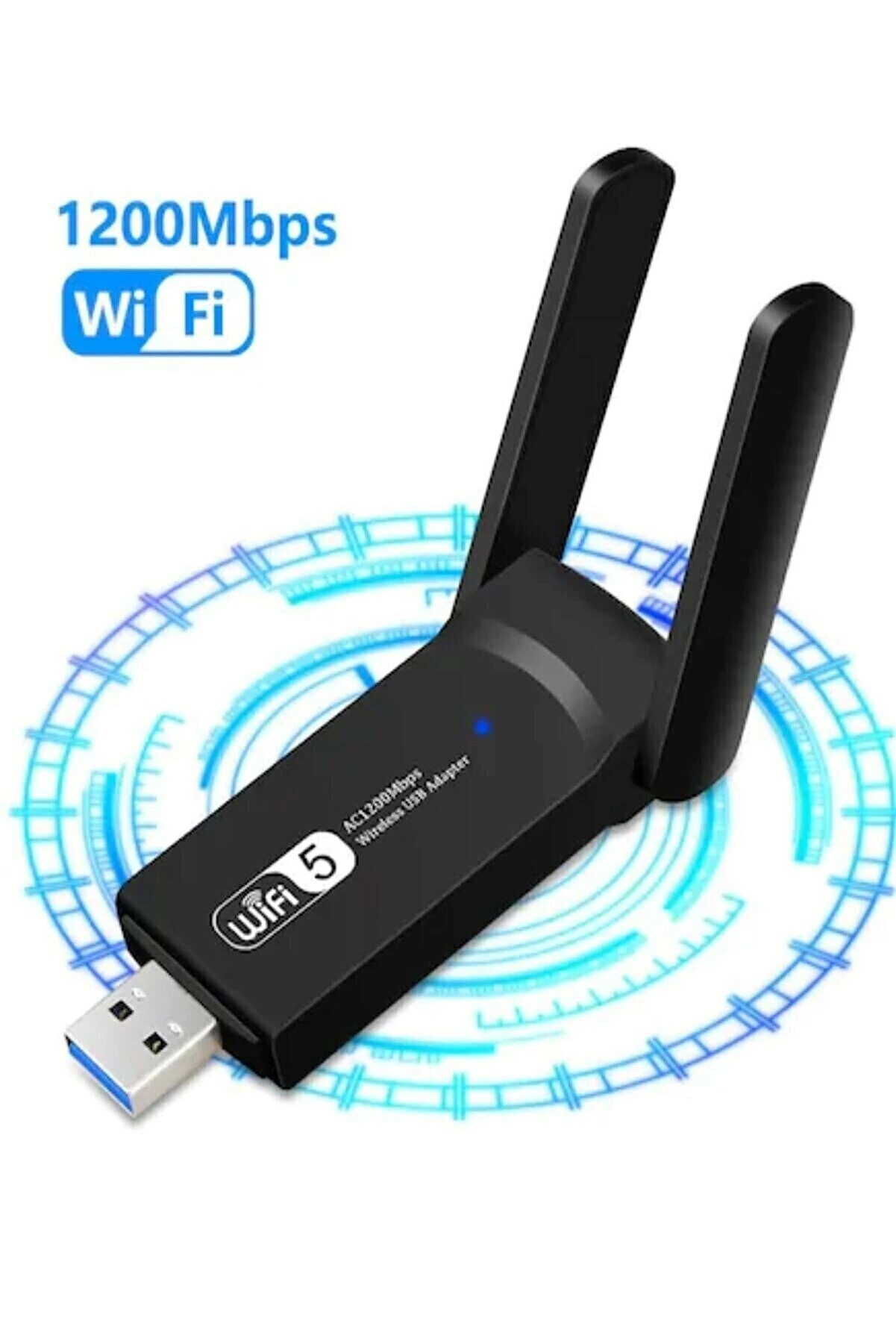 Dual Band Ac1200 Usb 3.0 Adaptör Kablosuz Kablosuz Yükseltici - Lisinya
