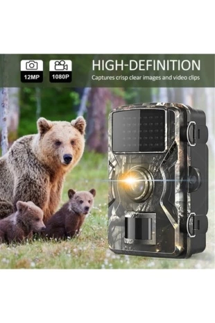 Fotokapan Kamera 12mp 1080p Doğa Ve Outdoor Gece Görüşlü Kamera Su Geçirmez - Lisinya Fotokapan Kamera 12mp 1080p Doğa Ve Outdoor Gece Görüşlü Kamera Su Geçirmez - Lisinya