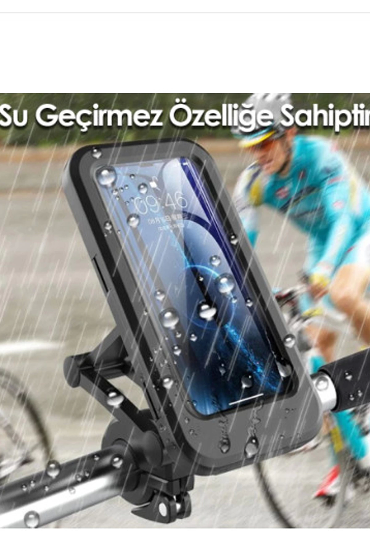 Gidon Bağlantılı Su Geçirmez Mıknatıslı Motorsiklet Telefon Tutucu - Lisinya Gidon Bağlantılı Su Geçirmez Mıknatıslı Motorsiklet Telefon Tutucu - Lisinya