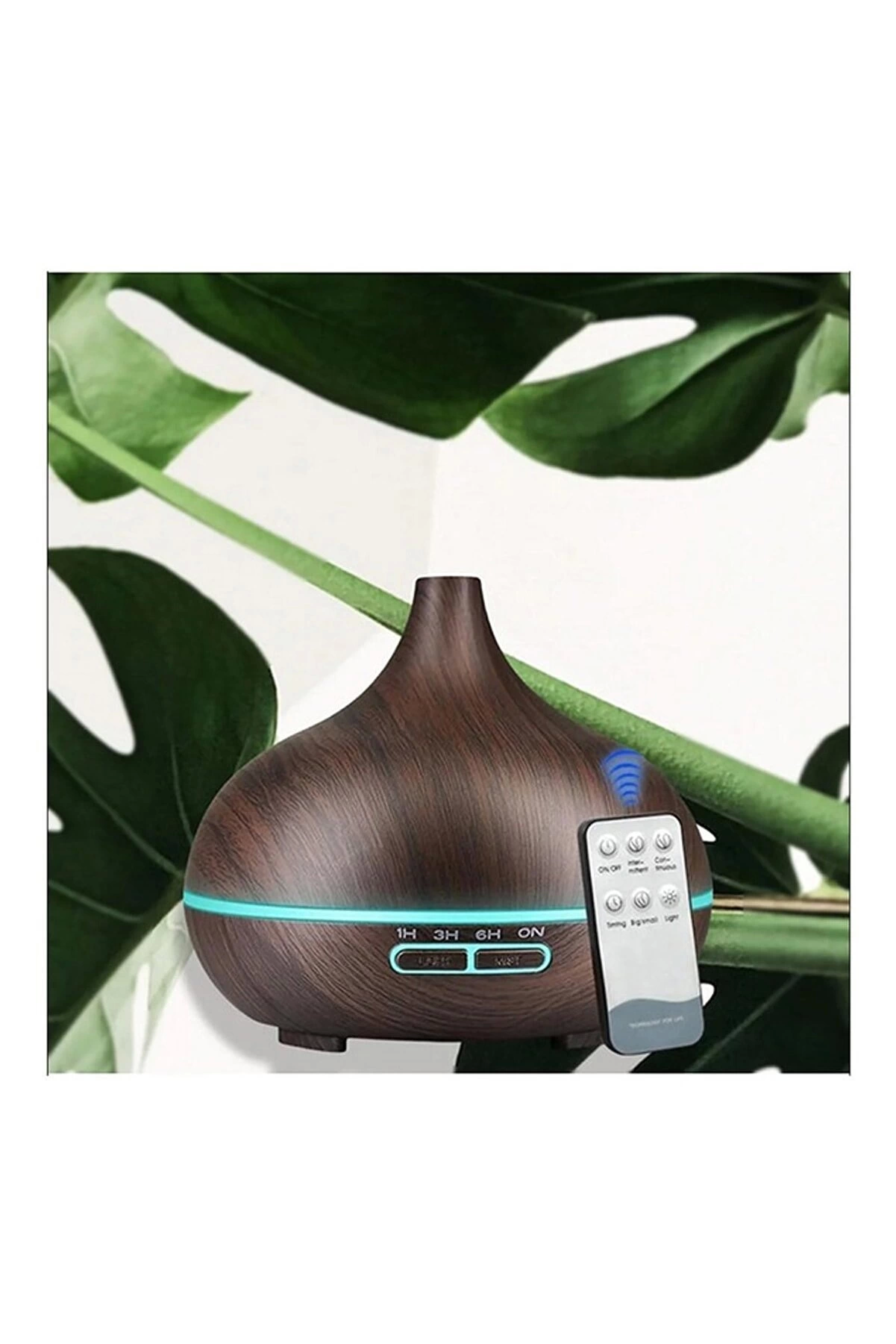 Hava Nemlendirici 7 Led Işıklı Aromatik Oda Kokusu 550 Ml Kahve Aroma Difüzörü Buhar Makinası - Lisinya Hava Nemlendirici 7 Led Işıklı Aromatik Oda Kokusu 550 Ml Kahve Aroma Difüzörü Buhar Makinası - Lisinya
