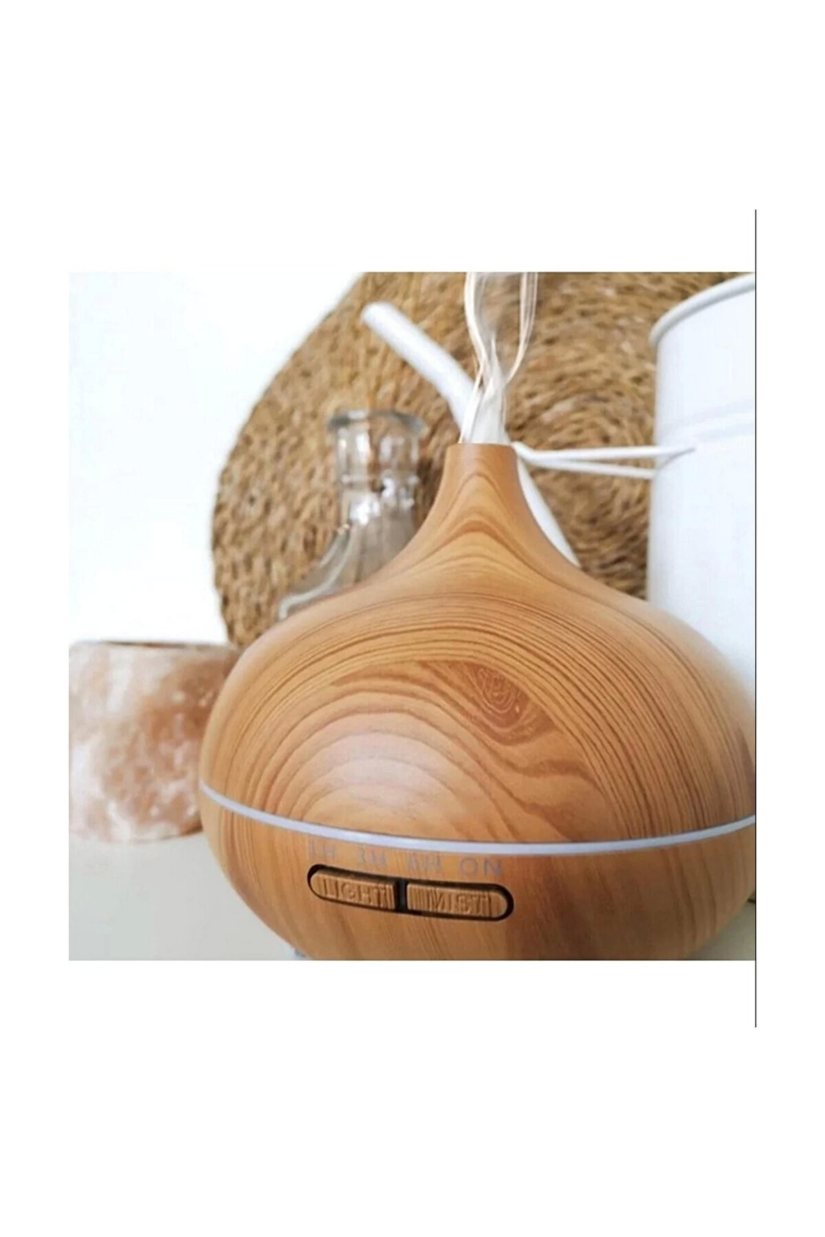 Hava Nemlendirici 7 Led Işıklı Aromatik Oda Kokusu 550 Ml Kahve Aroma Difüzörü Buhar Makinası - Lisinya Hava Nemlendirici 7 Led Işıklı Aromatik Oda Kokusu 550 Ml Kahve Aroma Difüzörü Buhar Makinası - Lisinya