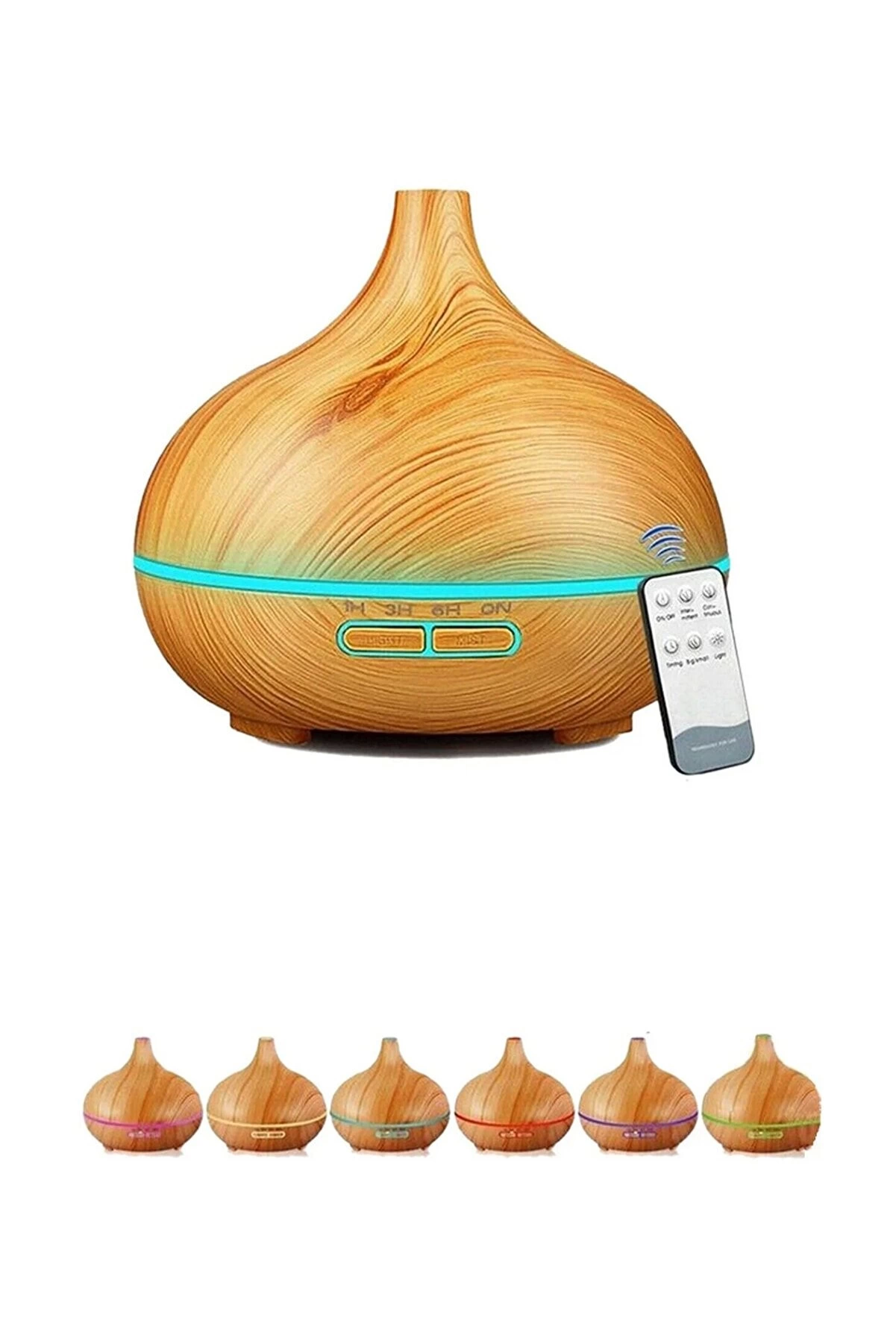 Hava Nemlendirici 7 Led Işıklı Aromatik Oda Kokusu 550 Ml Kahve Aroma Difüzörü Buhar Makinası - Lisinya Hava Nemlendirici 7 Led Işıklı Aromatik Oda Kokusu 550 Ml Kahve Aroma Difüzörü Buhar Makinası - Lisinya
