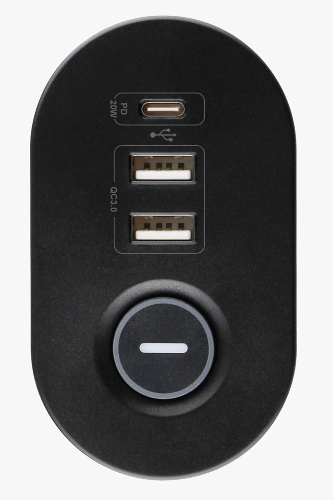 Masa Tipi Pd20w Akım Korumalı 3’lü Priz 2xusb 1xtype-c Girişli Kablolu Priz Ftr19 - Lisinya