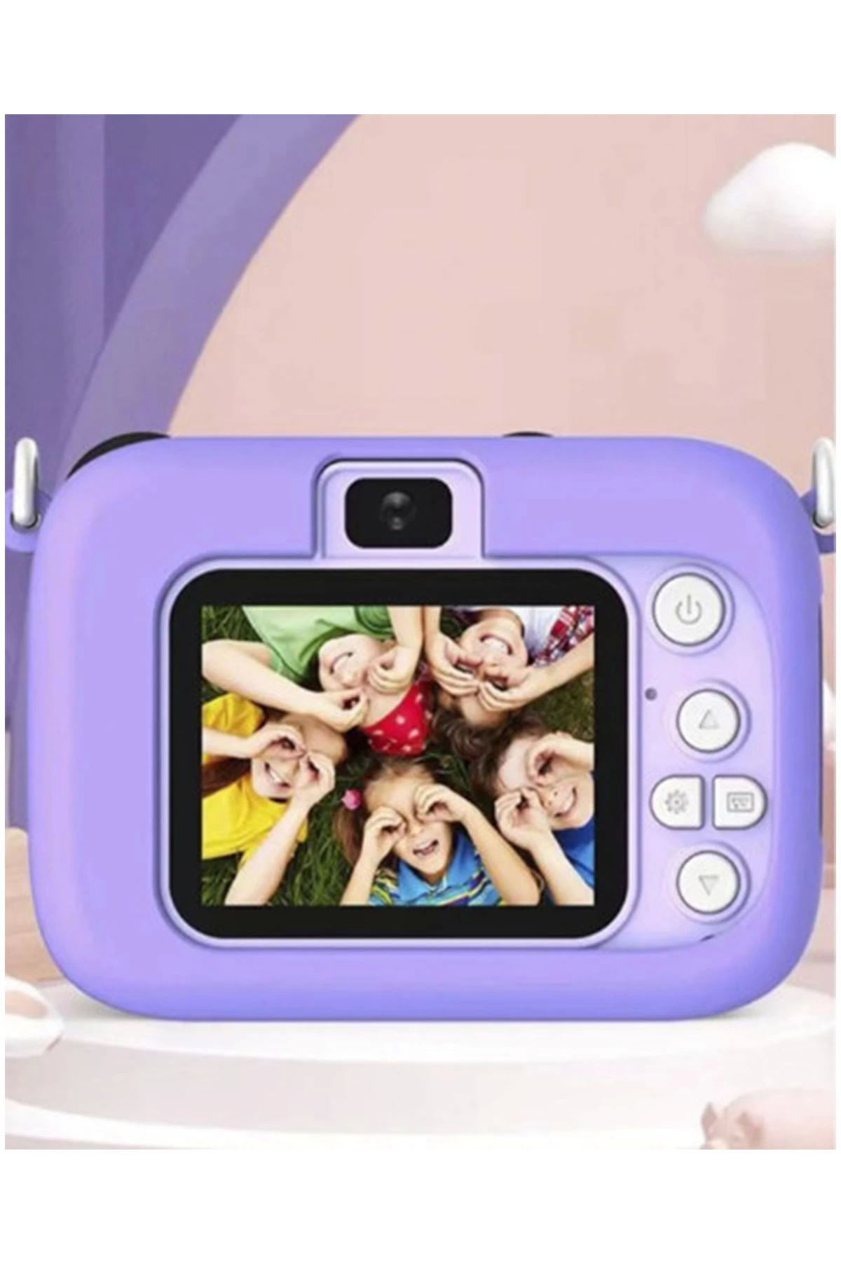 Mini 1080p Hd Çocuk Kamera Dijital Fotoğraf Makinesi 2.0 Inç Ekran 5 Adet Oyun Mor - Lisinya Mini 1080p Hd Çocuk Kamera Dijital Fotoğraf Makinesi 2.0 Inç Ekran 5 Adet Oyun Mor - Lisinya