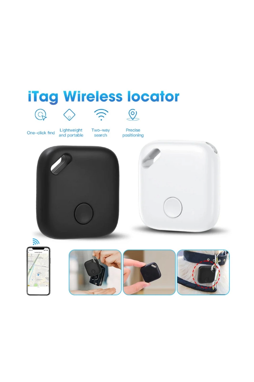 Smart Tag Airtag Akıllı Takip Cihazı Apple My Find Uyumlu Beyaz - Lisinya Smart Tag Airtag Akıllı Takip Cihazı Apple My Find Uyumlu Beyaz - Lisinya