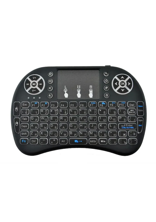 Smart Tv Box Ps3 Uyumlu Kablosuz Dokunmatik Işıklı Şarjlı Touchpadli Mini Q Klavye - Lisinya Smart Tv Box Ps3 Uyumlu Kablosuz Dokunmatik Işıklı Şarjlı Touchpadli Mini Q Klavye - Lisinya