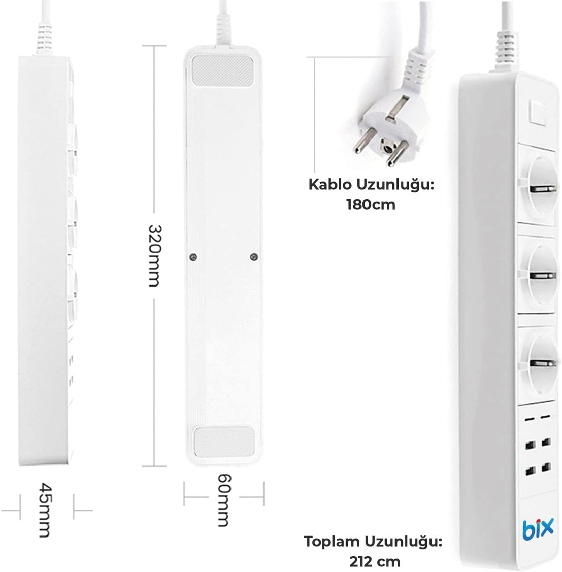 Vtn Bp-01 Kablosuz Yüksek Akım Korumalı Hızlı Şarj Özellikli Akıllı Priz - Lisinya