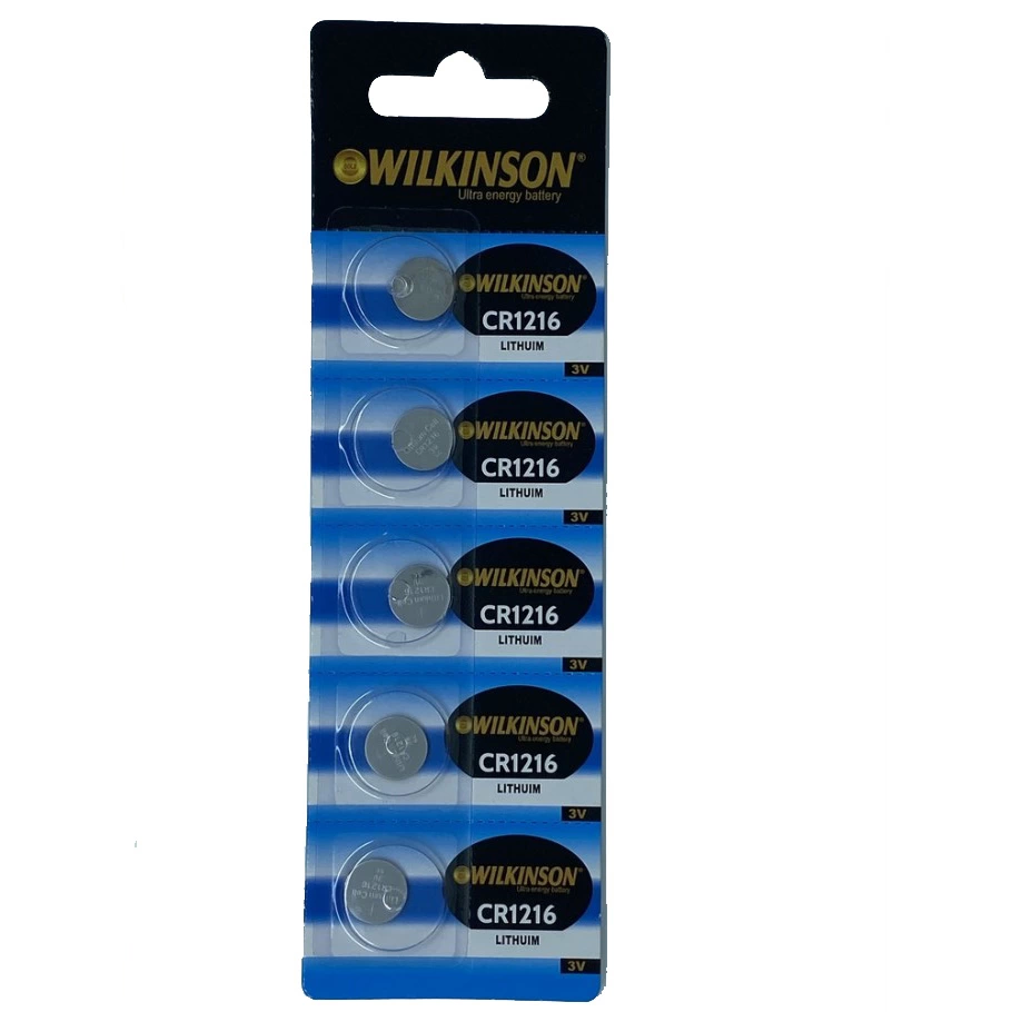 Wılkınson 1216 3v Lityum Düğme Pil 5'li Paket - Lisinya