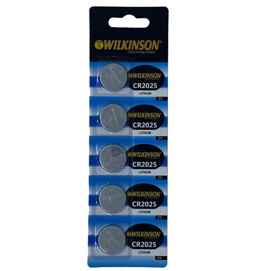 Wılkınson 2025 3v Lityum Düğme Pil 5'li Paket - Lisinya
