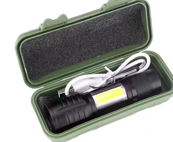 Wison Ws-5454 Taktik El Feneri Usb Şarj Edilebilir Kamp Feneri Cob Zumlanabilir Mini Taşınabilir El Feneri - Lisinya Wison Ws-5454 Taktik El Feneri Usb Şarj Edilebilir Kamp Feneri Cob Zumlanabilir Mini Taşınabilir El Feneri - Lisinya
