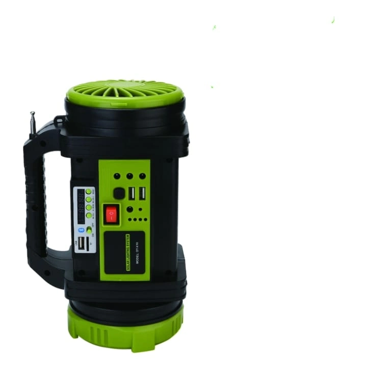 Wıson Ws-5683 Şarjlı 30w Solar Şarjlı Ev Aydınlatma Seti Radyo Ve Fan Powebank - Lisinya