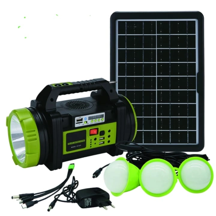 Wıson Ws-5683 Şarjlı 30w Solar Şarjlı Ev Aydınlatma Seti Radyo Ve Fan Powebank - Lisinya
