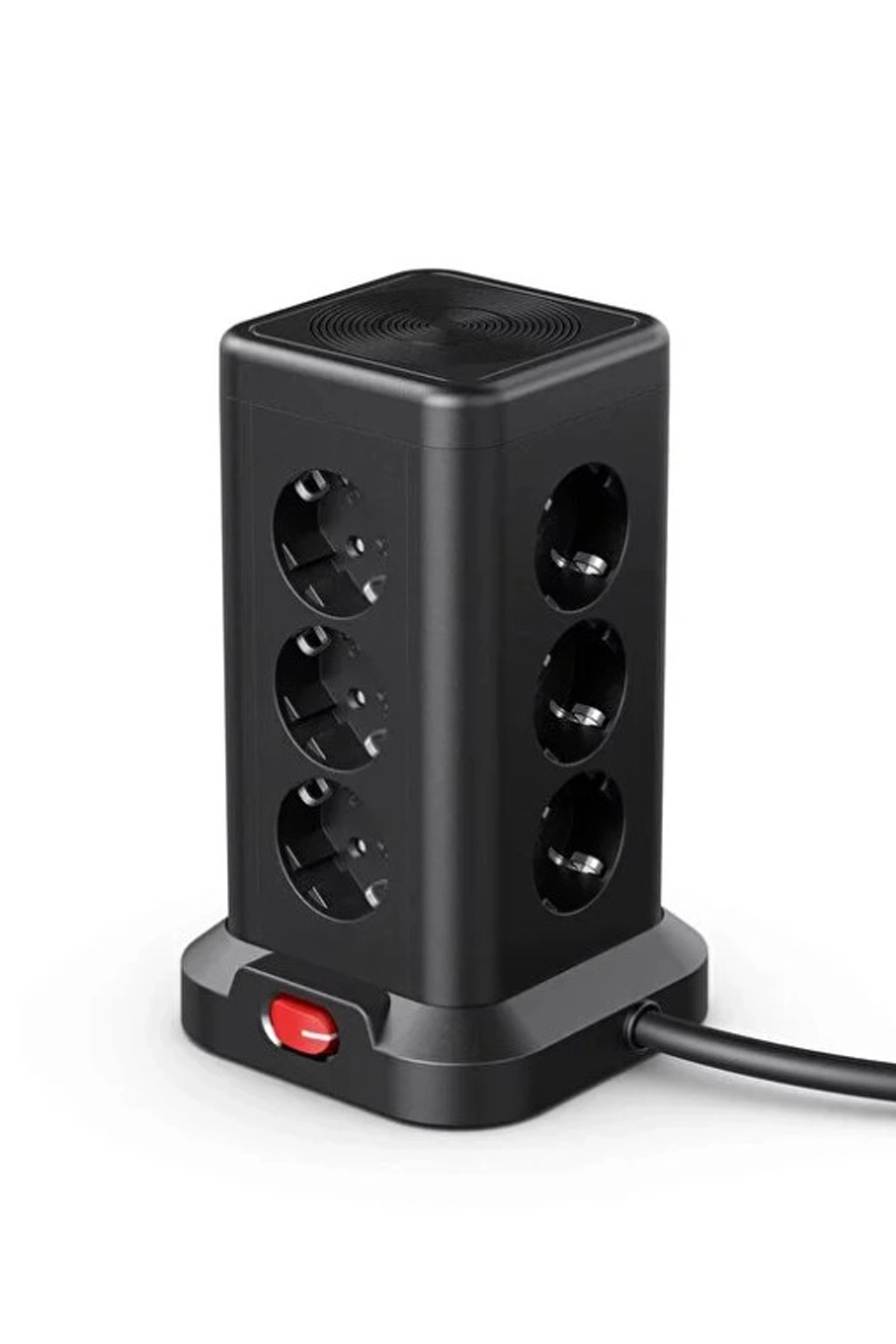 Wp711 Akım Korumalı Priz Kablosuz Şarj İstasyonu 11x Soket 3x Usb 1xtype-c Kablolu Grup Priz - Lisinya