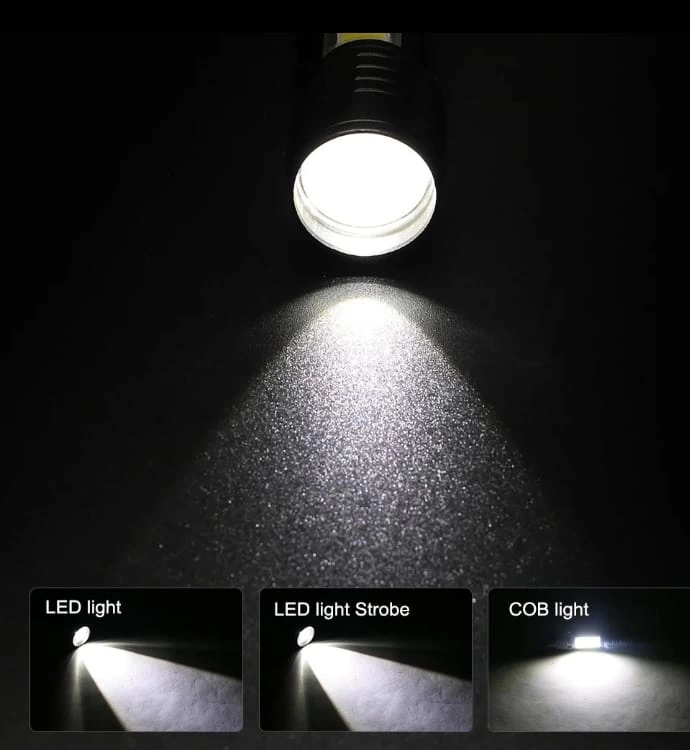 Wuben Wb-017 Zoomlu Şarjlı Cob Led Güçlü El Feneri - Lisinya Wuben Wb-017 Zoomlu Şarjlı Cob Led Güçlü El Feneri - Lisinya