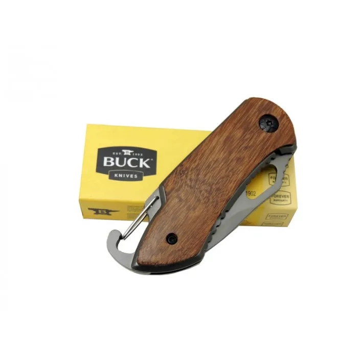 X74 Çakı Ahşap 15 Cm Manuel, Kemerlikli - Lisinya
