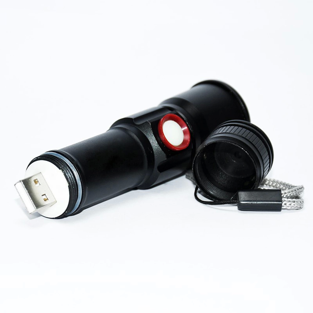 Xml-2 Led 1.000 Lümen  Usb Şarjlı El Feneri  Wt-611 - Lisinya