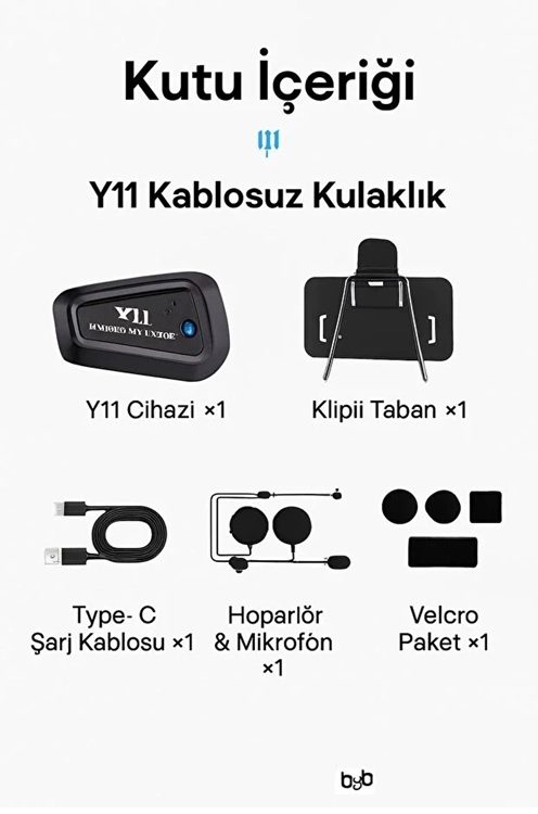 Y11 Bluetooth Kulaklık Mikrofonlu Motosiklet Kulaklığı İntercom Bt 5.3 - Lisinya Y11 Bluetooth Kulaklık Mikrofonlu Motosiklet Kulaklığı İntercom Bt 5.3 - Lisinya