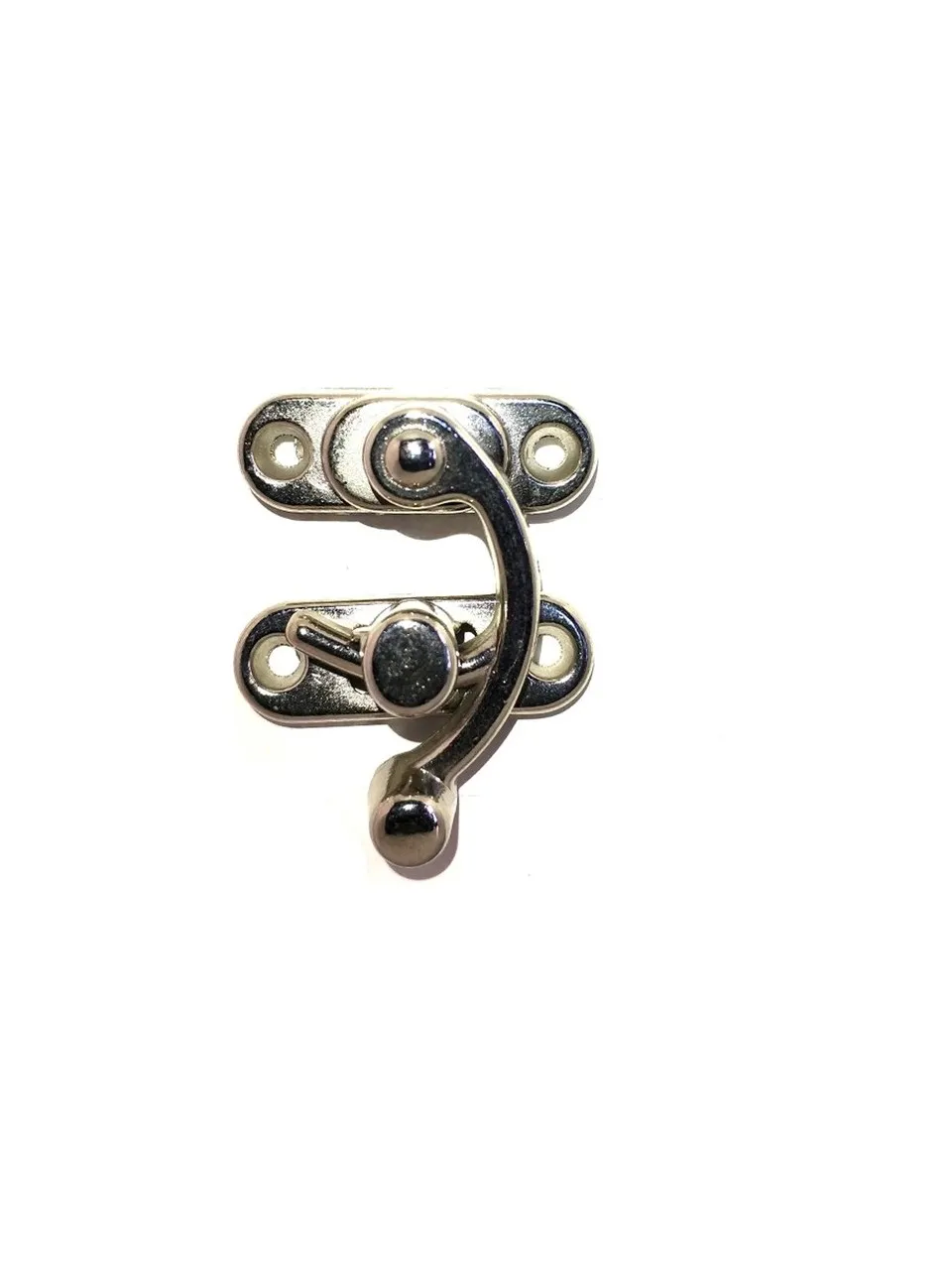 Yay Gözü, Ahşap Kutu Klipsi - Küçük 28x33 Mm, Nikel 1 Adet - Lisinya