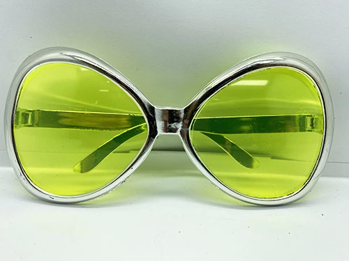 Gümüş Renk Yeşilçam Nostalji 80li Yıllar 90lı Yıllar Parti Gözlüğü 7x16 Cm - Lisinya Gümüş Renk Yeşilçam Nostalji 80li Yıllar 90lı Yıllar Parti Gözlüğü 7x16 Cm - Lisinya