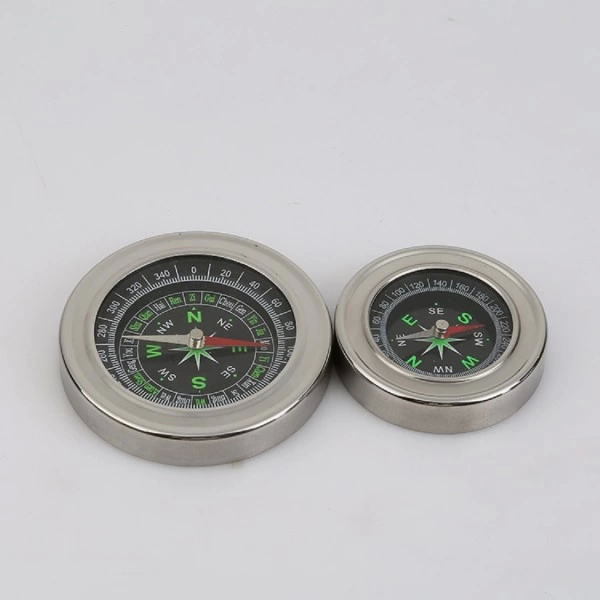 Yuvarlak Metal Kasa Dayanıklı Pusula 80mm - Lisinya Yuvarlak Metal Kasa Dayanıklı Pusula 80mm - Lisinya