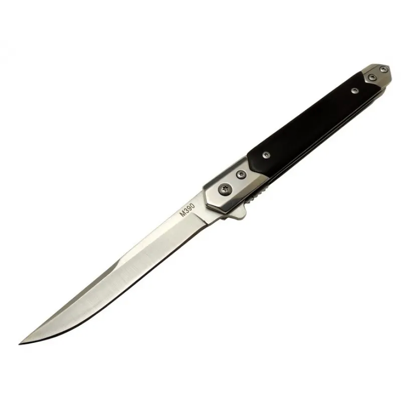 Zbr M390 1-36 Siyah Kamp Çakı 21cm - Yarı Otomatik, Siyah Sap, Kılıflı - Lisinya Zbr M390 1-36 Siyah Kamp Çakı 21cm - Yarı Otomatik, Siyah Sap, Kılıflı - Lisinya