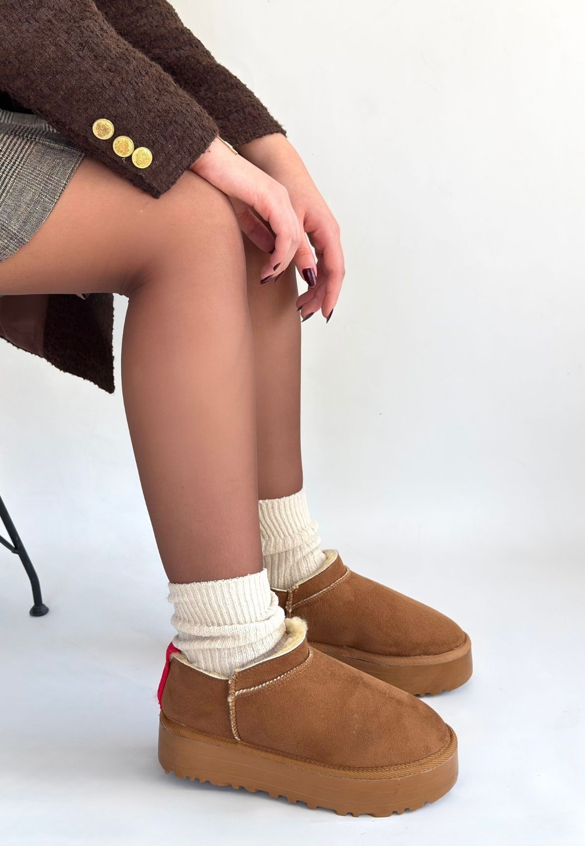 Mitay Taba Süet Bot - Lisinya