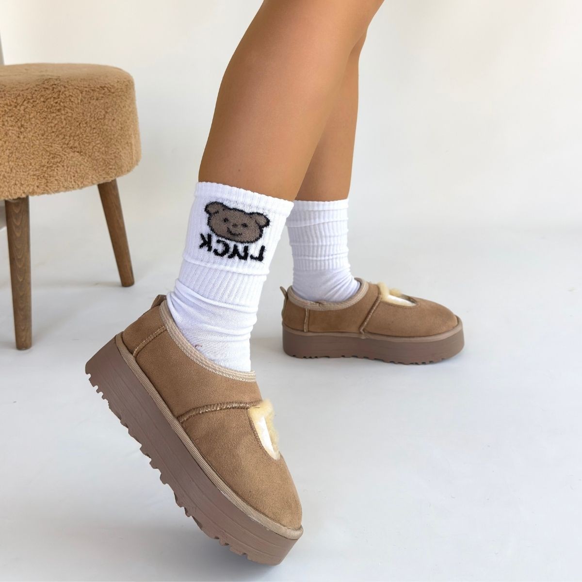 Carren Vizon Süet Bot - Lisinya