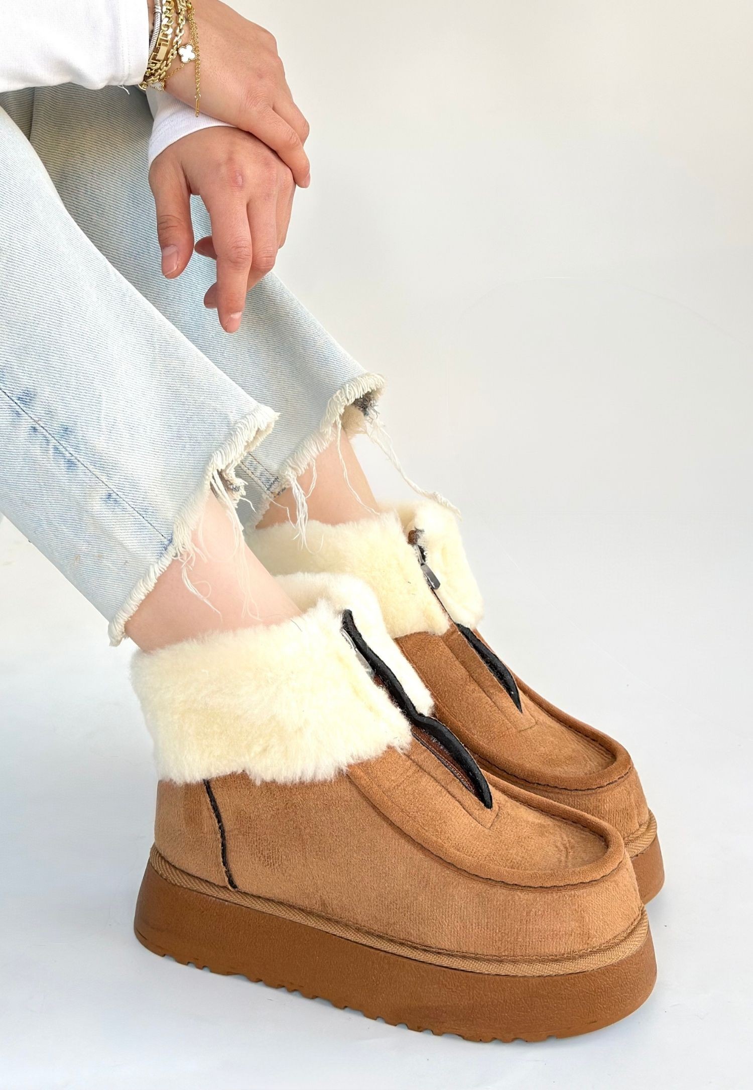 Zinya Taba Süet Bot - Lisinya Zinya Taba Süet Bot - Lisinya