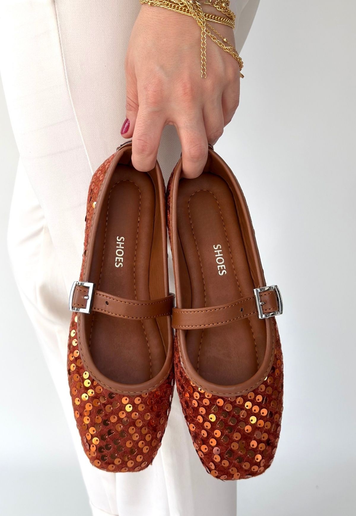 Moden Taba Süet Babae Ayakkabı - Lisinya