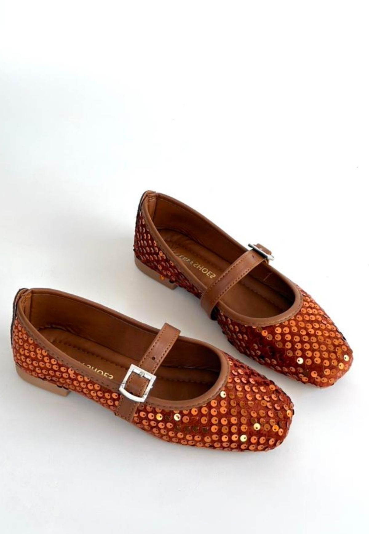 Moden Taba Süet Babet Ayakkabı - Lisinya