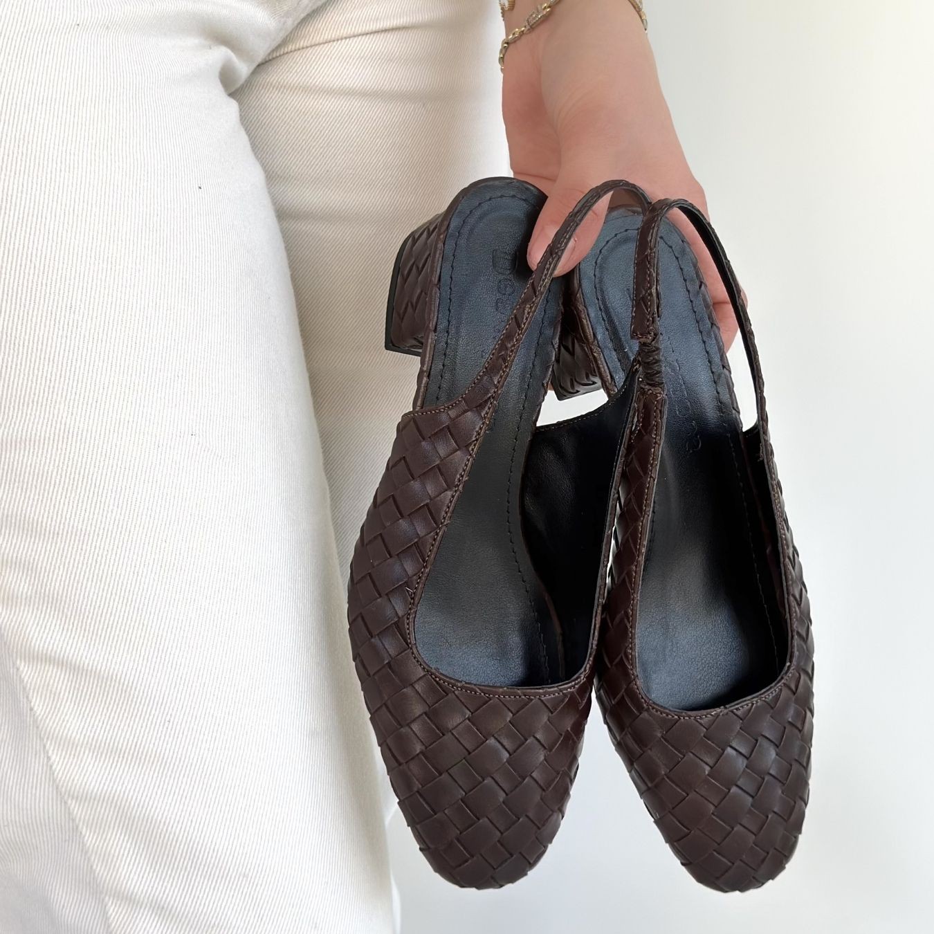 Dier Kahverengi Cilt Topuklu Ayakkabı - Lisinya