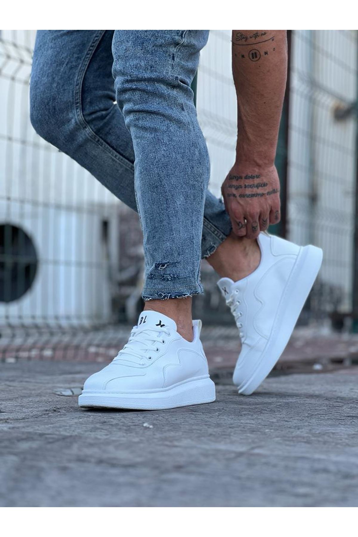 Lisinya947 CZ301 Beyaz Erkek Casual Ayakkabı