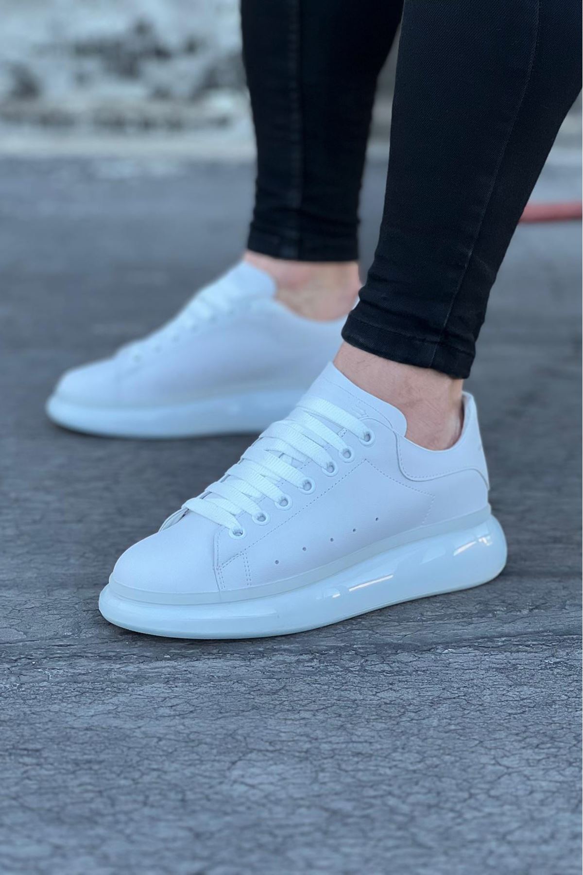 Lisinya947 CZ095 Beyaz Erkek Casual Ayakkabı