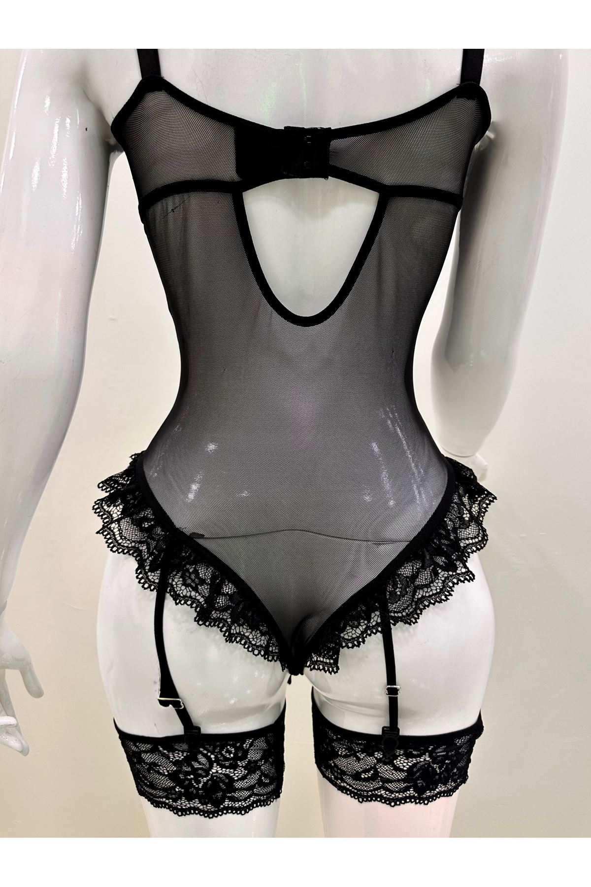Afrodit Siyah Sexy Jartiyer Takım -1050 Afrodit Siyah Sexy Jartiyer Takım -1050