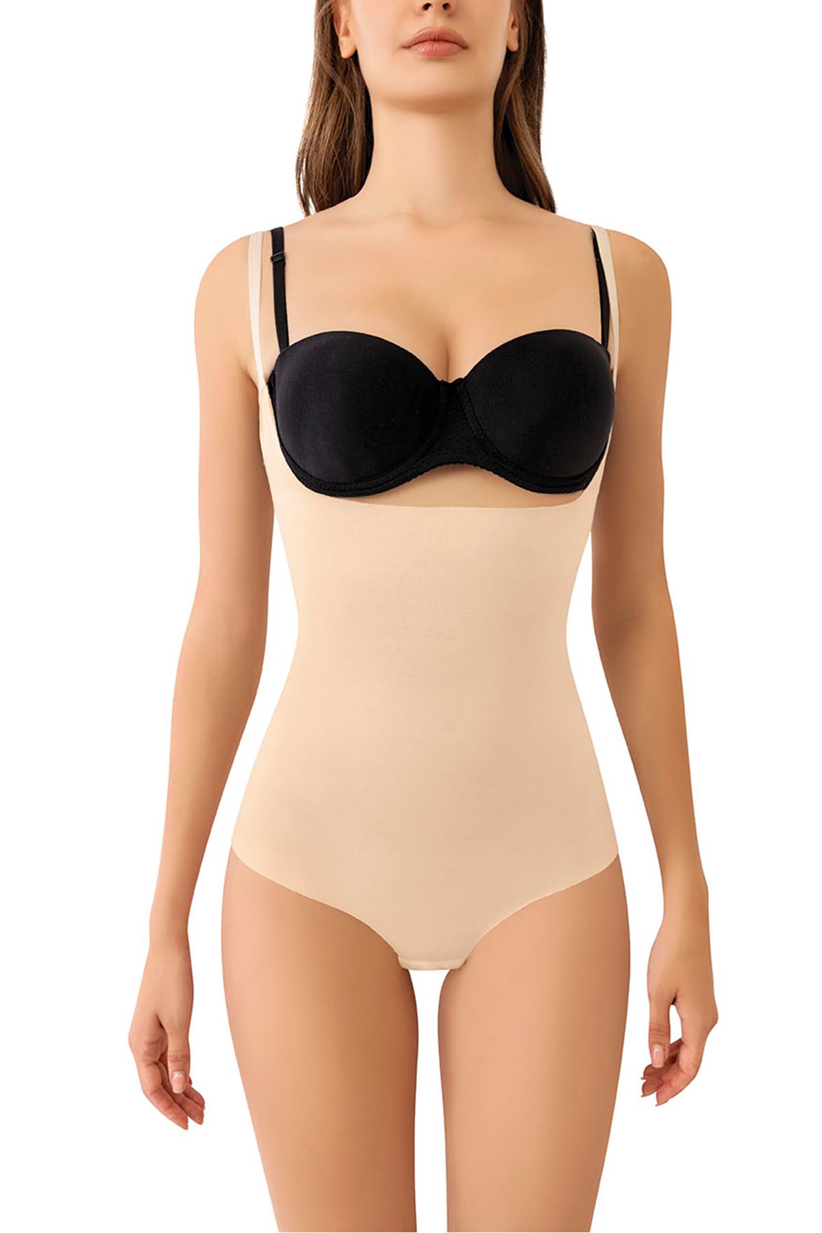 Ten Lazer Kesim Göğüs Altı Body Korse Ten Lazer Kesim Göğüs Altı Body Korse
