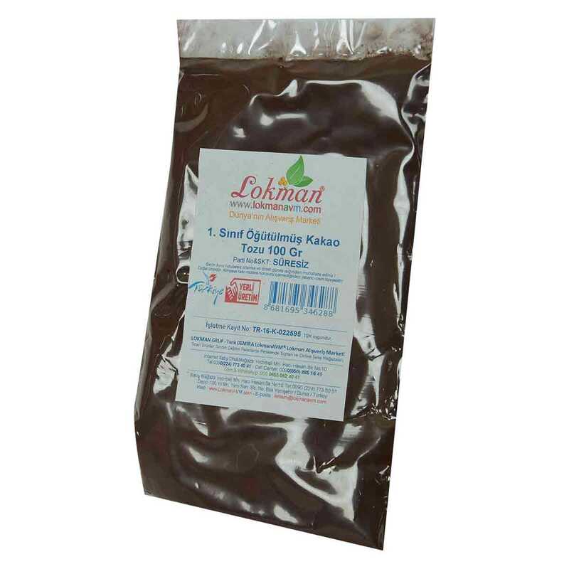 Lisinya214 1. Sınıf Öğütülmüş Kakao Tozu 100 Gr Paket