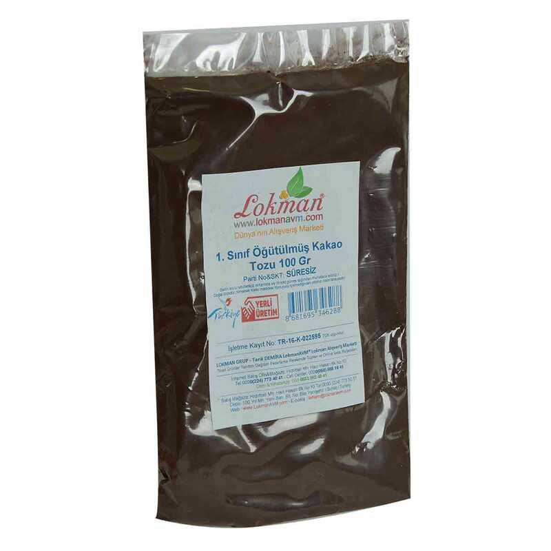 Lisinya214 1. Sınıf Öğütülmüş Kakao Tozu 100 Gr Paket