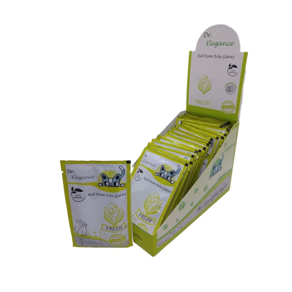 Lisinya205  Kedi Kumu Koku Giderici Fresh 25 gr ( 14 gün Etkili Bor )