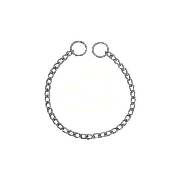 Eğitim Serisi Zincirli Köpek Boyun Tasması 3,5x65 cm Chrome - Lisinya